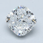 1.5 Carat Cushion Cut Natural Diamond - E SI2 - 1.51ct - EX Cut Grade - Diamonds By Rothschild