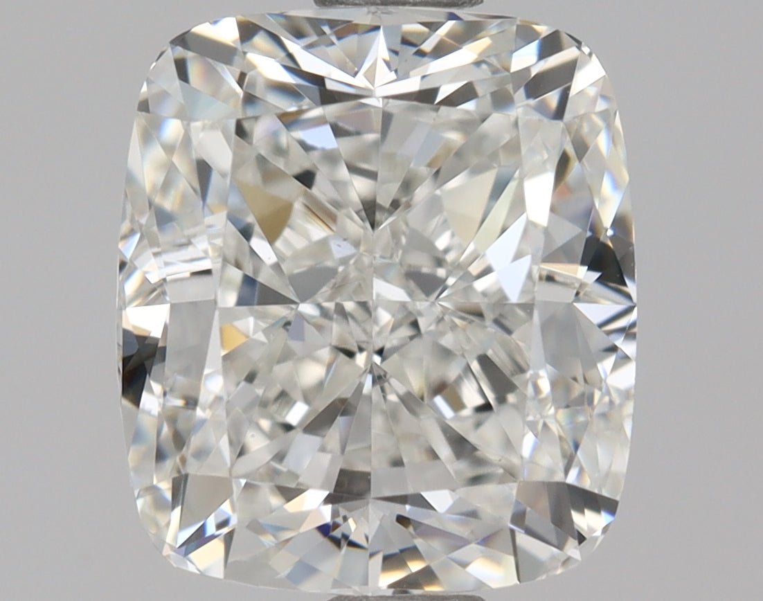 1.5 Carat Cushion Modified - Natural Diamond - 1.5 - H - VVS2 - EX - VG - Diamonds By Rothschild