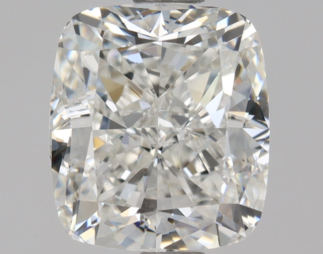 1.5 Carat Cushion Modified - Natural Diamond - 1.5 - H - VVS2 - EX - VG - Diamonds By Rothschild