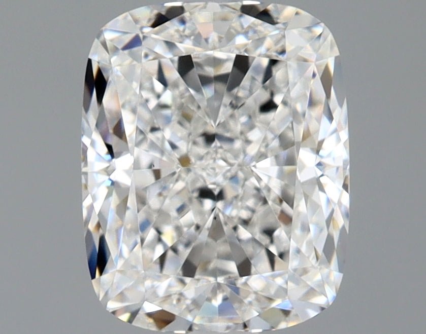 1.5 Carat Cushion Modified - Natural Diamond - 1.57 - F - VS2 - EX - EX - Diamonds By Rothschild