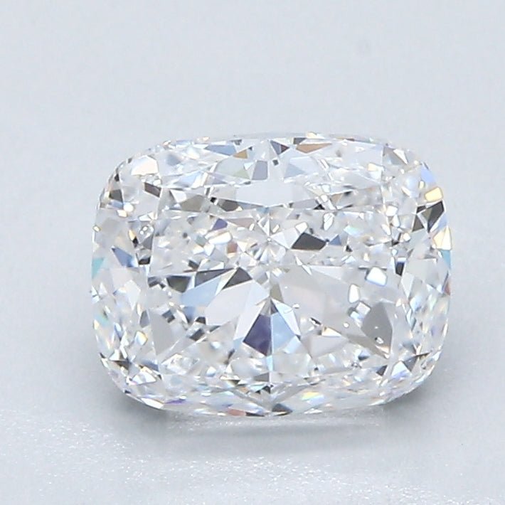 1.5 Carat Cushion - Natural Diamond - 1.5 - D - SI1 - VG - EX - VG - Diamonds By Rothschild