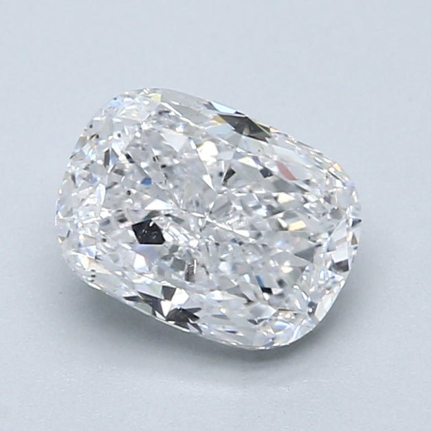 1.5 Carat Cushion - Natural Diamond - 1.5 - D - Slightly Included - VG - EX - VG - Diamonds By Rothschild