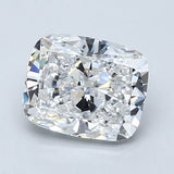1.5 Carat CUSHION - Natural Diamond - D - VVS1 - 1.51 - VG - EX - EX - Diamonds By Rothschild