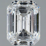 1.5 Carat Emerald Cut Natural Diamond - D SI2 - 1.72ct - EX Symmetry Grade - Diamonds By Rothschild