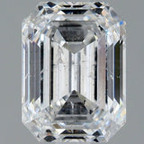 1.5 Carat Emerald Cut Natural Diamond - D SI2 - 1.72ct - EX Symmetry Grade - Diamonds By Rothschild