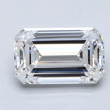 1.5 Carat Emerald Cut Natural Diamond - E IF - 1.5ct - VG Cut Grade - Diamonds By Rothschild