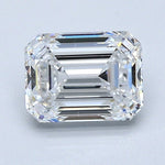 1.5 Carat Emerald Cut Natural Diamond - E VVS2 - 1.5ct - VG Cut Grade - Diamonds By Rothschild
