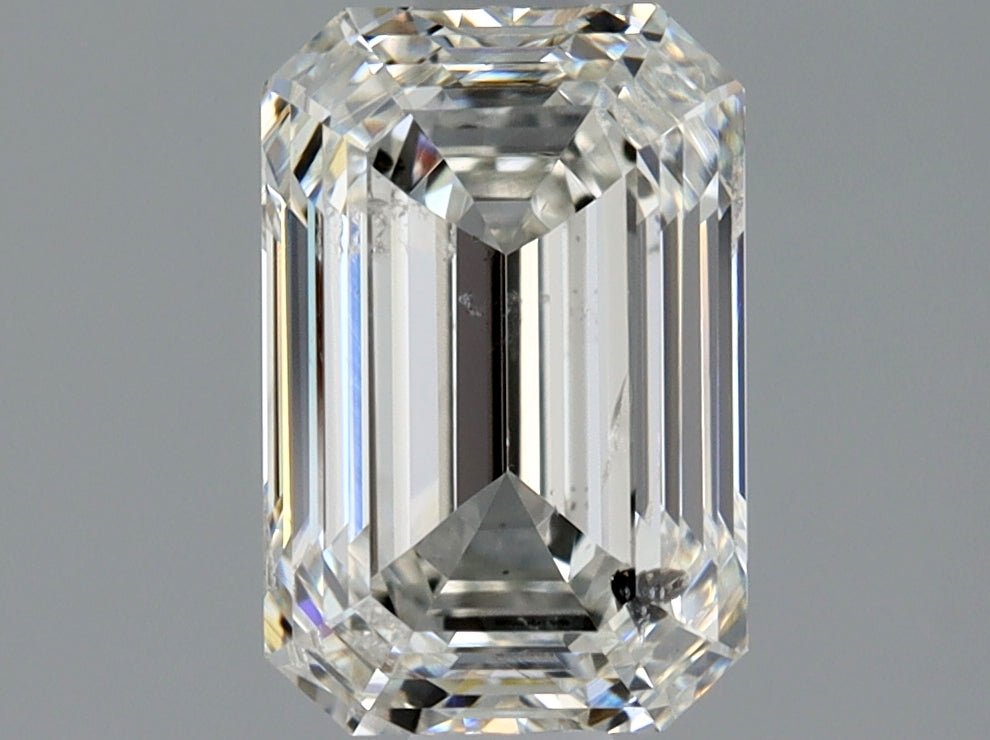 1.5 Carat Emerald Cut Natural Diamond - I SI2 - 1.5ct - VG Symmetry Grade - Diamonds By Rothschild