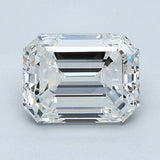 1.5 Carat Emerald Cut Natural Diamond - I VS1 - 1.53ct - VG Symmetry - Diamonds By Rothschild