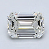 1.5 Carat Emerald Cut Natural Diamond - I VS1 - 1.5ct - VG Cut Grade - Diamonds By Rothschild