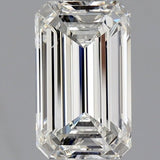 1.5 Carat Emerald Cut Natural Diamond - I VVS2 - 1.5ct - VG Cut Grade - Diamonds By Rothschild