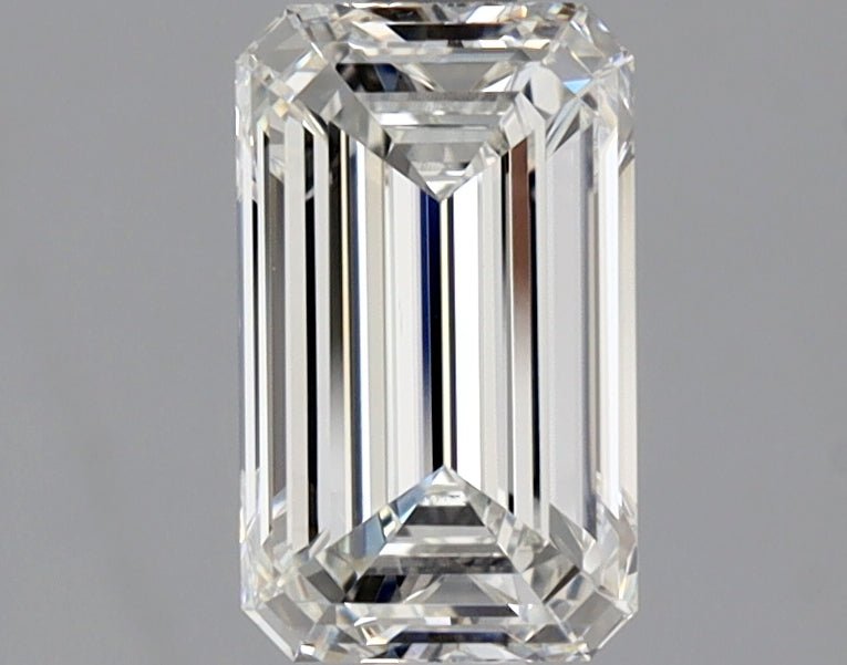 1.5 Carat Emerald Cut Natural Diamond - I VVS2 - 1.5ct - VG Cut Grade - Diamonds By Rothschild