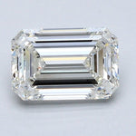 1.5 Carat Emerald Cut Natural Diamond - J VVS2 - 1.5ct - VG Cut Grade - Diamonds By Rothschild