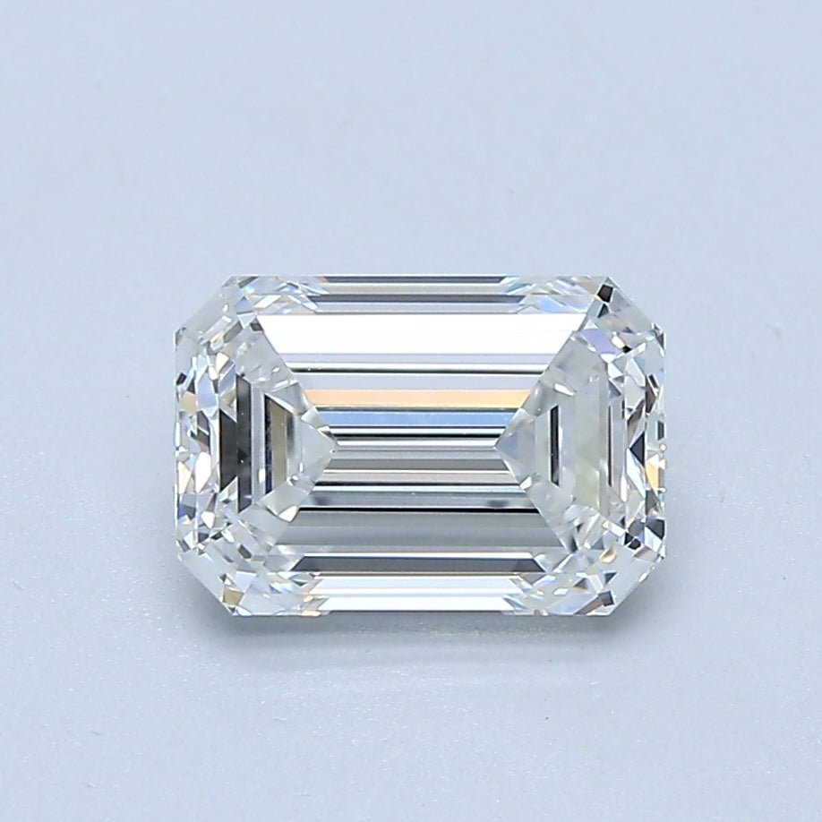 1.5 Carat Emerald - Natural Diamond - 1.4 - D - VVS2 - VG - EX - EX - Diamonds By Rothschild