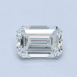 1.5 Carat Emerald - Natural Diamond - 1.4 - D - VVS2 - VG - EX - EX - Diamonds By Rothschild