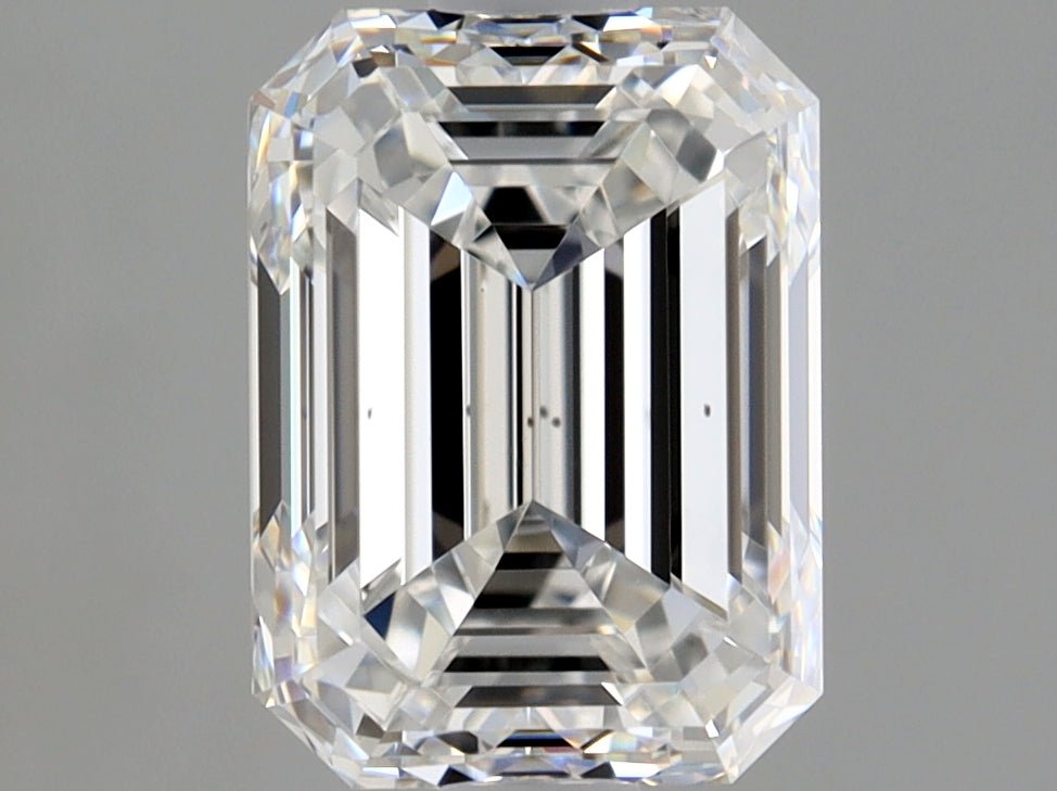 1.5 Carat Emerald - Natural Diamond - 1.4 - E - VS1 - EX - VG - Diamonds By Rothschild