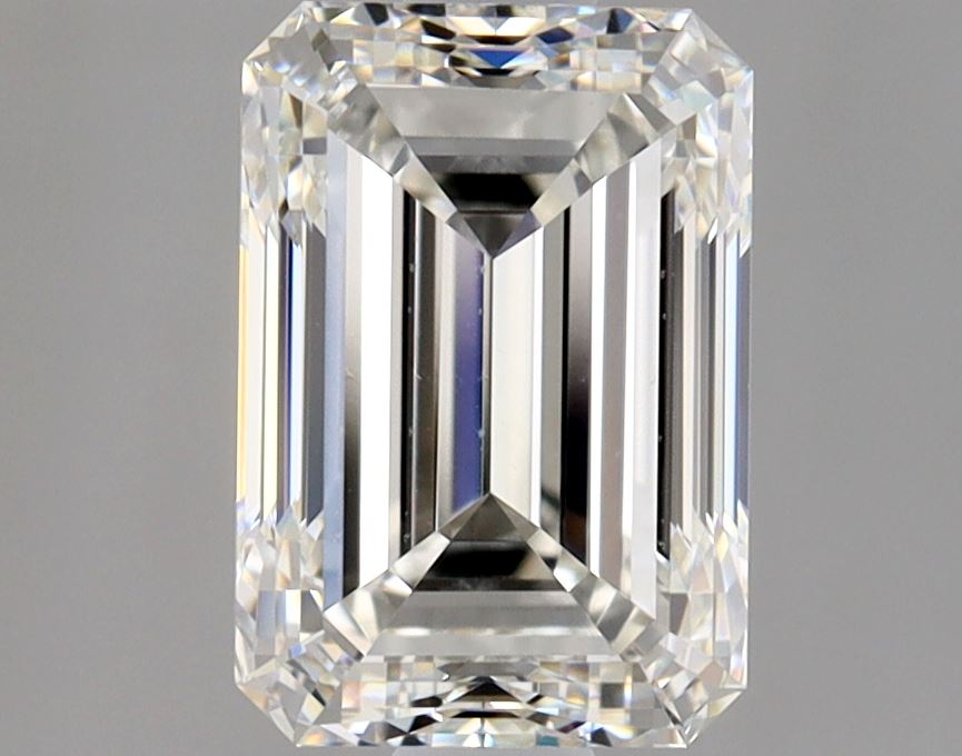 1.5 Carat Emerald - Natural Diamond - 1.4 - H - VS2 - VG - VG - Diamonds By Rothschild
