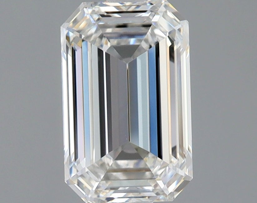 1.5 Carat Emerald - Natural Diamond - 1.41 - F - VVS2 - EX - EX - Diamonds By Rothschild