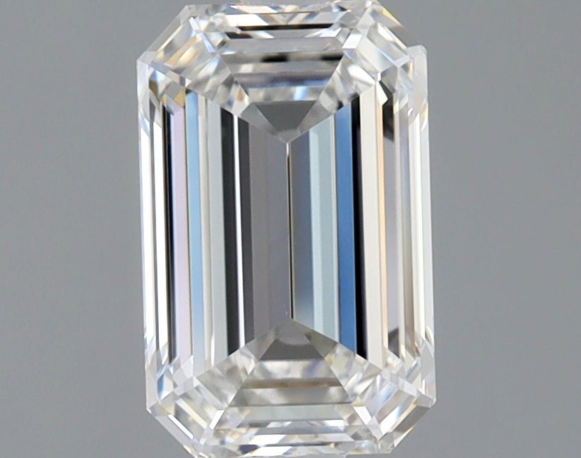 1.5 Carat Emerald - Natural Diamond - 1.41 - F - VVS2 - EX - EX - Diamonds By Rothschild