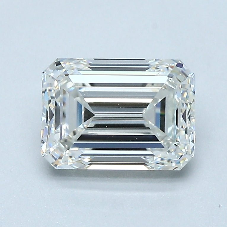 1.5 Carat Emerald - Natural Diamond - 1.41 - H - IF - EX - EX - Diamonds By Rothschild