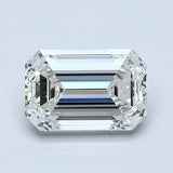 1.5 Carat Emerald - Natural Diamond - 1.41 - H - VVS1 - EX - EX - EX - Diamonds By Rothschild