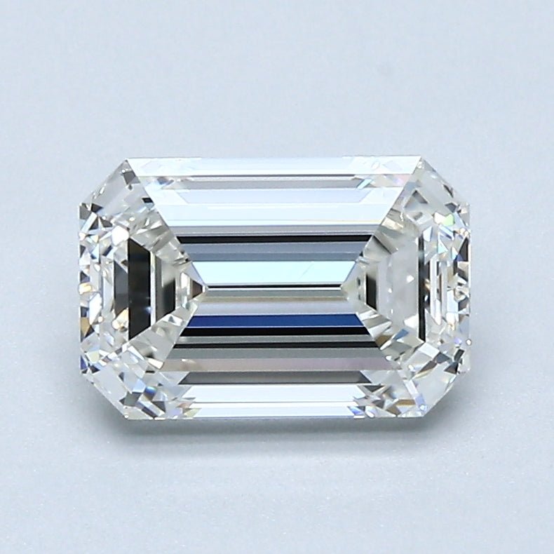 1.5 Carat Emerald - Natural Diamond - 1.41 - H - VVS1 - EX - EX - EX - Diamonds By Rothschild