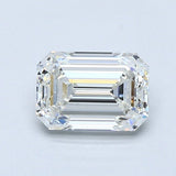 1.5 Carat Emerald - Natural Diamond - 1.41 - H - VVS1 - EX - EX - EX - Diamonds By Rothschild