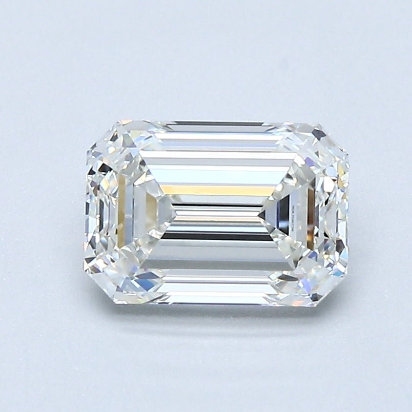 1.5 Carat Emerald - Natural Diamond - 1.41 - H - VVS1 - EX - EX - EX - Diamonds By Rothschild