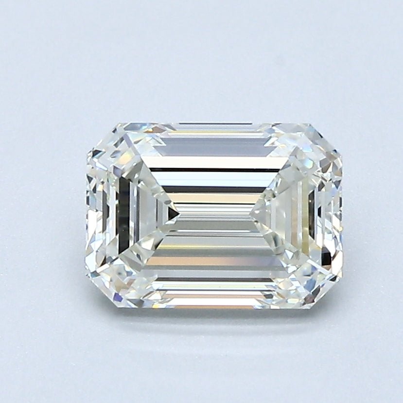 1.5 Carat Emerald - Natural Diamond - 1.41 - J - VVS2 - VG - EX - EX - Diamonds By Rothschild