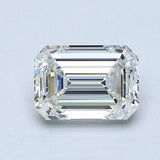 1.5 Carat Emerald - Natural Diamond - 1.42 - H - IF - EX - EX - EX - Diamonds By Rothschild