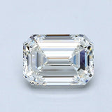 1.5 Carat Emerald - Natural Diamond - 1.42 - I - VS1 - VG - EX - VG - Diamonds By Rothschild