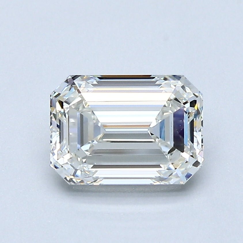 1.5 Carat Emerald - Natural Diamond - 1.42 - I - VS1 - VG - EX - VG - Diamonds By Rothschild
