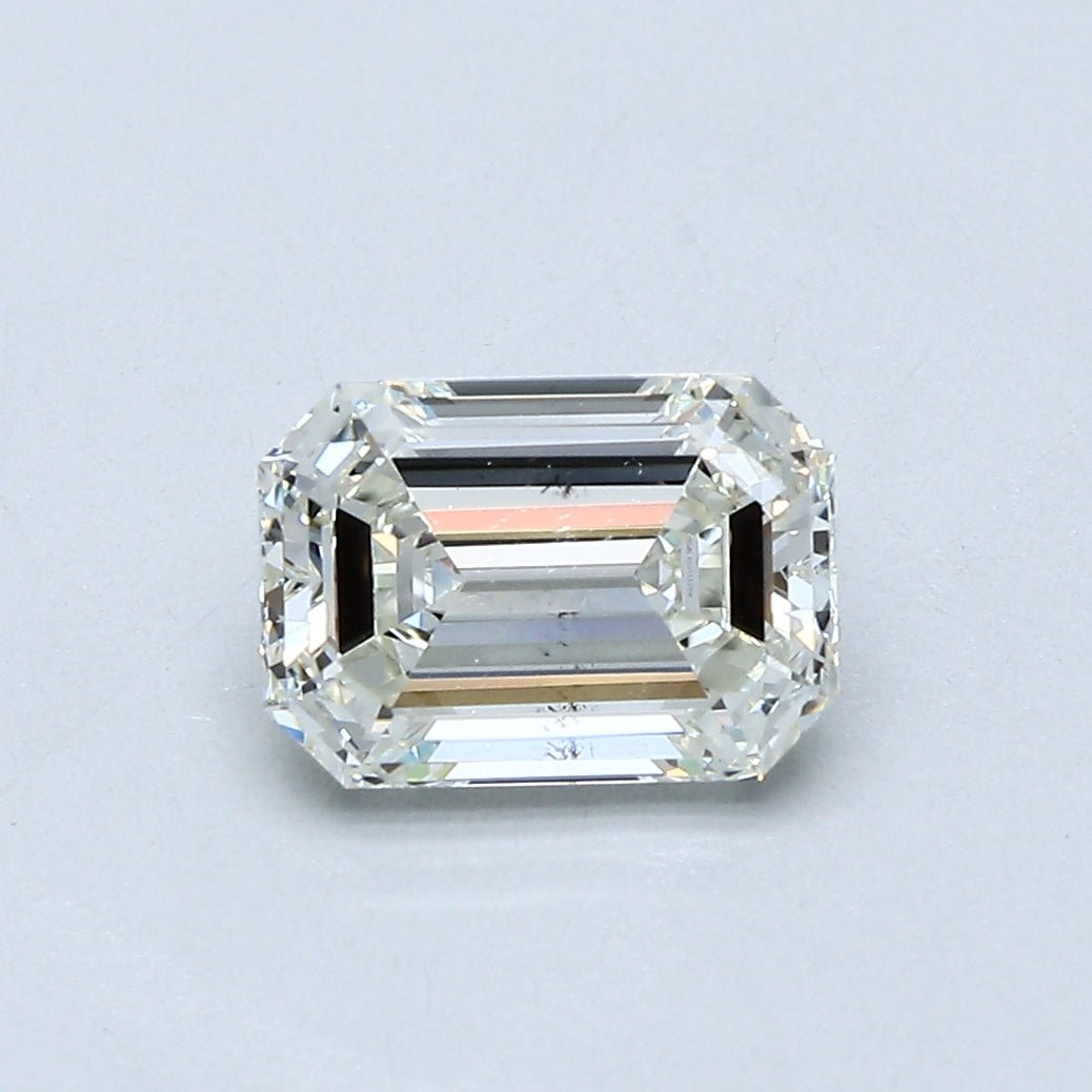 1.5 Carat Emerald - Natural Diamond - 1.45 - J - SI1 - VG - EX - EX - Diamonds By Rothschild
