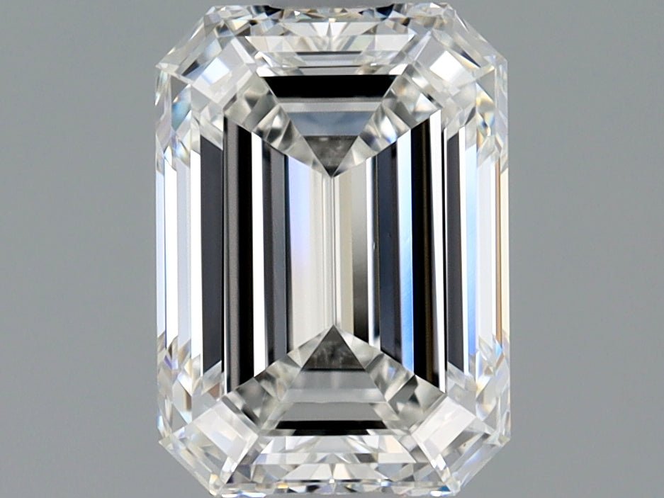 1.5 Carat Emerald - Natural Diamond - 1.49 - F - VVS2 - EX - VG - Diamonds By Rothschild