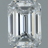 1.5 Carat EMERALD - Natural Diamond - 1.5 - D - VS1 - VG - EX - EX - Diamonds By Rothschild