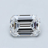 1.5 Carat Emerald - Natural Diamond - 1.5 - D - VVS2 - VG - EX - EX - Diamonds By Rothschild