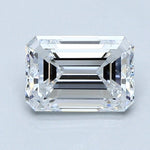 1.5 Carat Emerald - Natural Diamond - 1.5 - D - VVS2 - VG - EX - EX - Diamonds By Rothschild