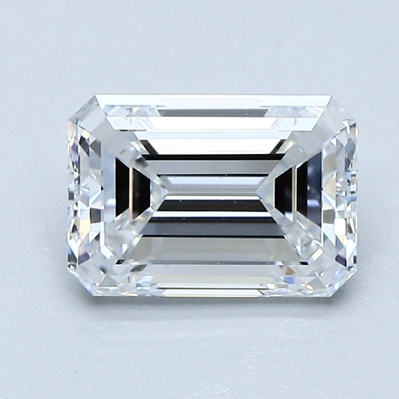 1.5 Carat Emerald - Natural Diamond - 1.5 - D - VVS2 - VG - EX - EX - Diamonds By Rothschild