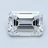 1.5 Carat Emerald - Natural Diamond - 1.5 - D - VVS2 - VG - EX - EX - Diamonds By Rothschild