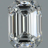 1.5 Carat EMERALD - Natural Diamond - 1.5 - F - VS1 - VG - EX - EX - Diamonds By Rothschild