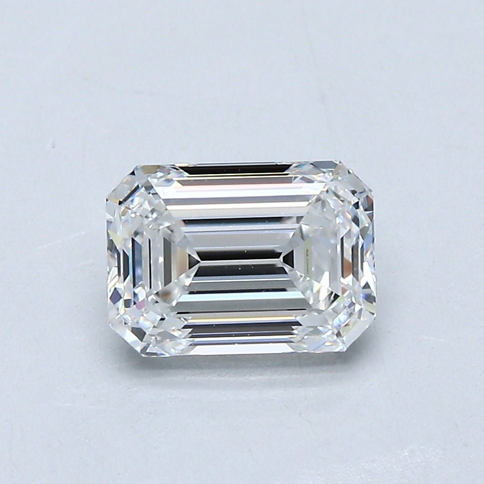 1.5 Carat Emerald - Natural Diamond - 1.5 - F - VVS2 - VG - EX - EX - Diamonds By Rothschild