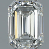 1.5 Carat EMERALD - Natural Diamond - 1.5 - G - VS1 - VG - EX - EX - Diamonds By Rothschild