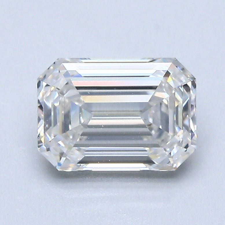 1.5 Carat EMERALD - Natural Diamond - 1.5 - G - VVS1 - VG - EX - EX - Diamonds By Rothschild