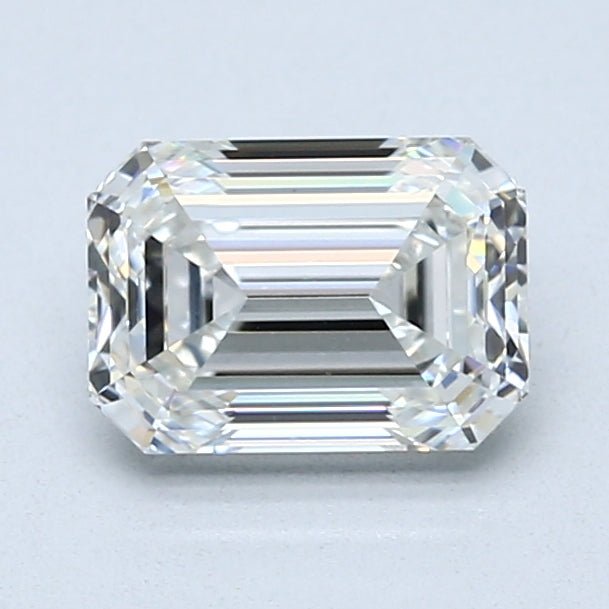1.5 Carat Emerald - Natural Diamond - 1.5 - H - VVS1 - EX - EX - VG - Diamonds By Rothschild