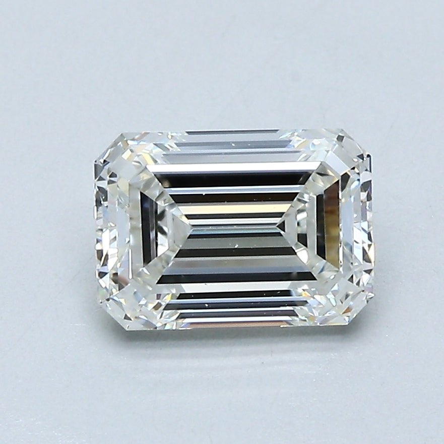 1.5 Carat Emerald - Natural Diamond - 1.5 - I - VS2 - EX - EX - Diamonds By Rothschild