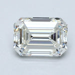 1.5 Carat EMERALD - Natural Diamond - 1.5 - I - VVS2 - VG - EX - EX - Diamonds By Rothschild