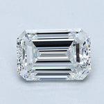 1.5 Carat Emerald - Natural Diamond - 1.51 - E - VVS2 - VG - EX - VG - Diamonds By Rothschild