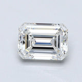 1.5 Carat Emerald - Natural Diamond - 1.51 - F - IF - EX - EX - VG - Diamonds By Rothschild