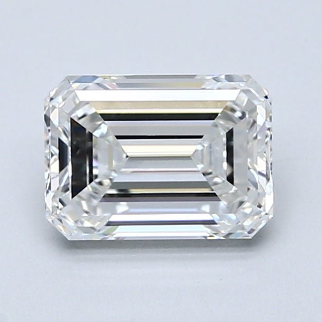 1.5 Carat Emerald - Natural Diamond - 1.51 - F - VS1 - VG - EX - EX - Diamonds By Rothschild