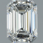 1.5 Carat EMERALD - Natural Diamond - 1.51 - G - VVS1 - VG - EX - EX - Diamonds By Rothschild